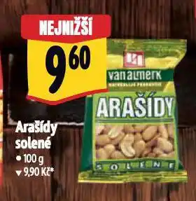 Albert Arašídy solené nabídka