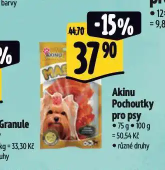 Albert Akinu pochoutky pro psy nabídka