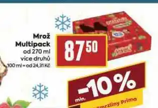 Billa Mrož zmrzlina nabídka