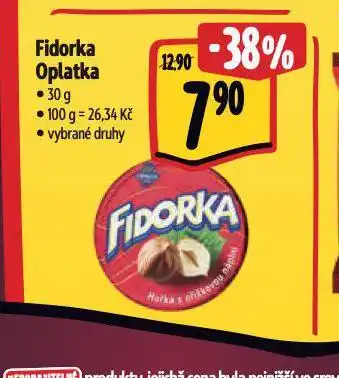 Albert Fidorka oplatka nabídka