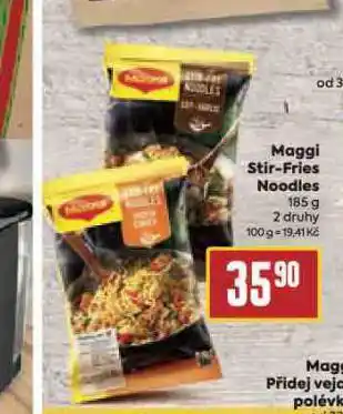 Billa Maggi stir-fry noodles nabídka
