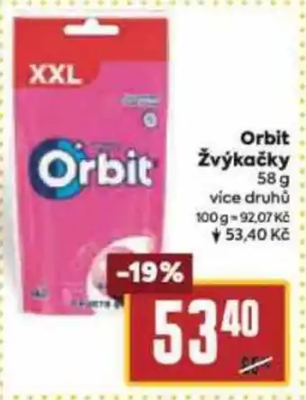 Billa Orbit Zvykacky nabídka