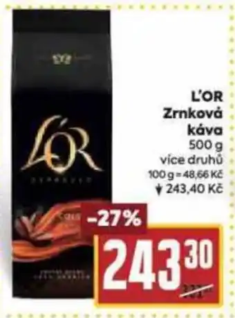 Billa L'OR Zrnková Κάνα 500 g nabídka