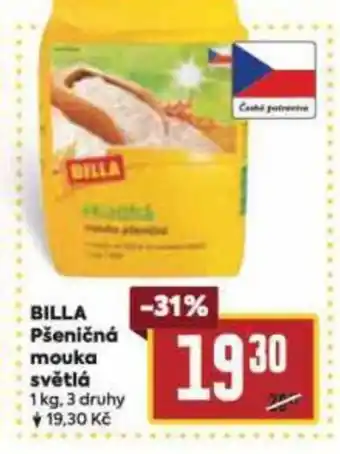 Billa BILLA Pšeničná mouka světlá nabídka