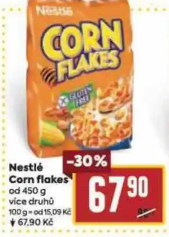 Billa Nestlé Corn flakes nabídka