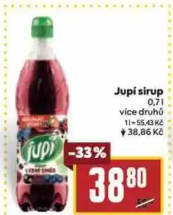 Billa Jupi sirup 0,7L nabídka