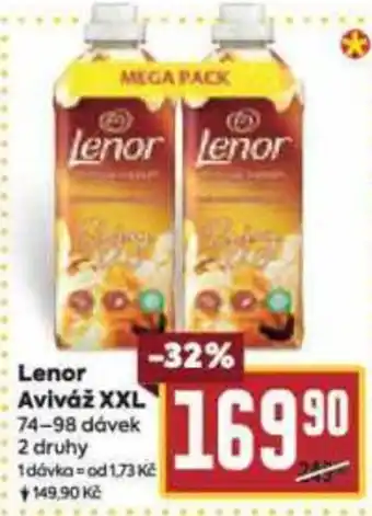 Billa Lenor Aviváž XXL nabídka