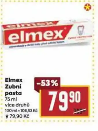 Billa Elmex Zubni pasta nabídka