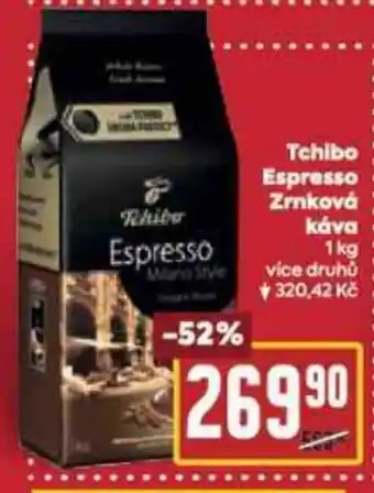 Billa Tchibo Espresso Zrnková Κάνα nabídka