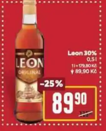 Billa Leon 30% nabídka