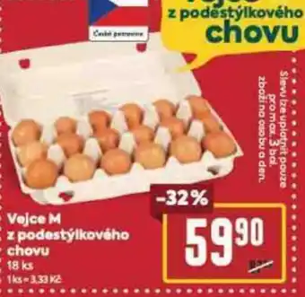 Billa Vejce M z podestýlkového chovu nabídka