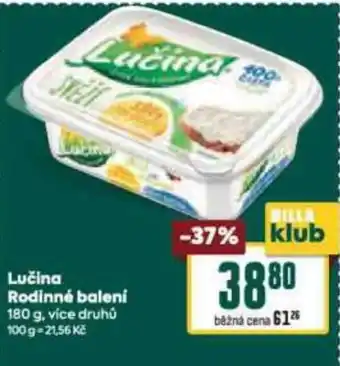 Billa Lučina Rodinné baleni nabídka