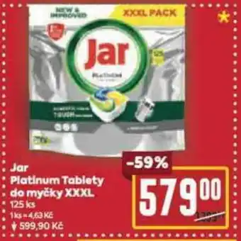 Billa Jar Platinum Tablety do myčky XXXL nabídka