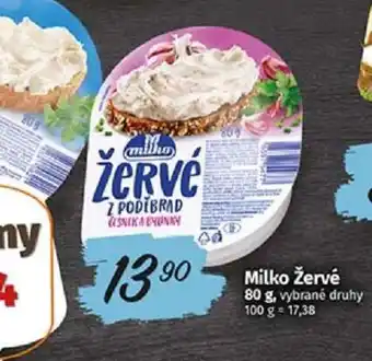 COOP TIP Milko Žervé 80 g nabídka