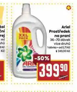 Billa Ariel prací prostředek nabídka
