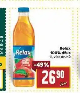 Billa Relax 100% džus nabídka