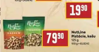 Billa Nutline pistácie nabídka