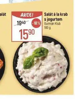 Globus Salát á la krab s jogurtem nabídka