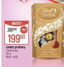 Globus Lindor pralinky nabídka