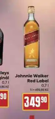 Billa Johnnie walker red label nabídka
