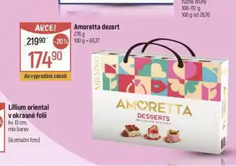 Globus Amoretta dezert nabídka