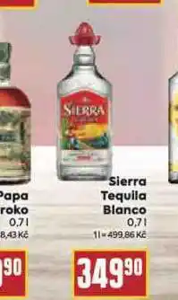 Billa Sierra tequila bianco nabídka