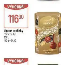 Globus Lindor pralinky nabídka