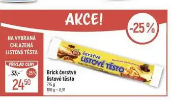 Globus Listové těsto nabídka