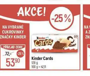 Globus Kinder cards nabídka