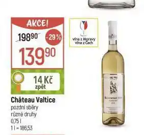 Globus Chateau valtice nabídka
