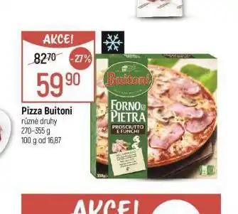 Globus Pizza buitoni nabídka