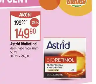 Globus Astrid krém nabídka