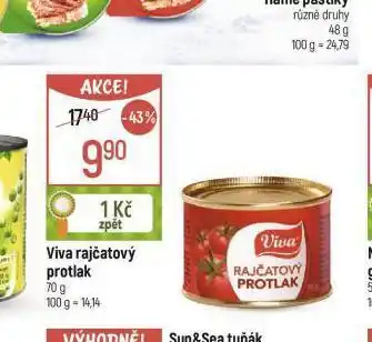 Globus Viva rajčatový protlak nabídka