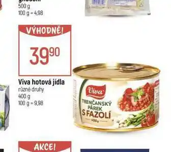 Globus Viva hotová jídla nabídka