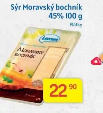 Kubík potraviny Sýr Moravský bochník 45% 100 g nabídka