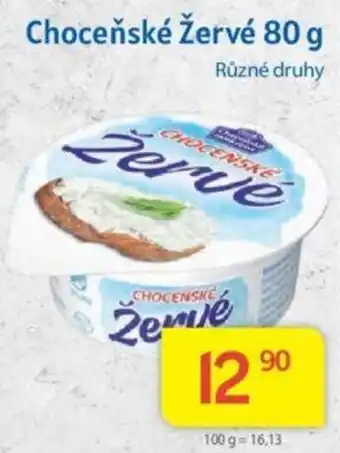 Kubík potraviny Choceňské žervé 80 g nabídka