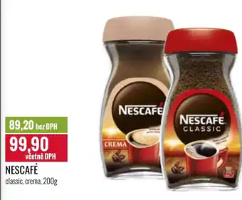 Ratio NESCAFÉ nabídka