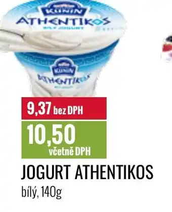 Ratio JOGURT ATHENTIKOS bílý, 140g nabídka