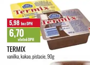 Ratio TERMIX vanilka, kakao, pistacie nabídka