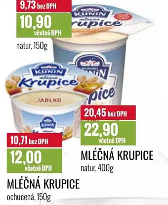 MLÉČNÁ KRUPICE