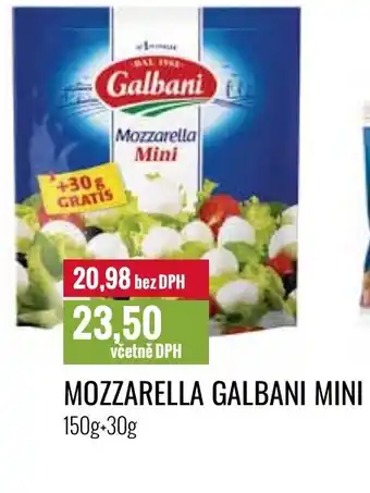 Ratio MOZZARELLA GALBANI MINI nabídka