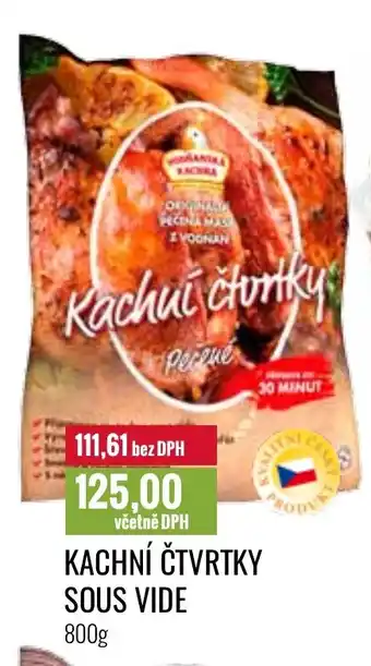 Ratio KACHNÍ ČTVRTKY SOUS VIDE nabídka