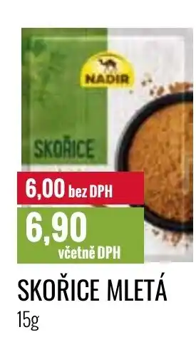 Ratio SKOŘICE MLETÁ nabídka