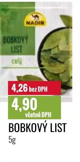 Ratio BOBKOVÝ LIST nabídka