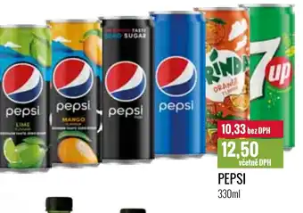 Ratio PEPSI 330ml nabídka