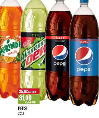 Ratio PEPSI 2,25L nabídka