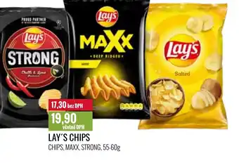 Ratio LAY'S CHIPS nabídka