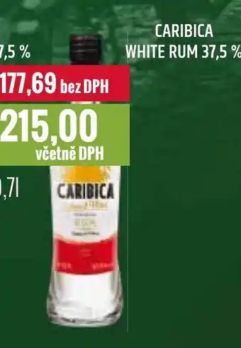 Ratio CARIBICA WHITE RUM 37,5 % nabídka