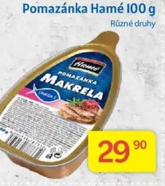 Kubík potraviny Pomazánka Hamé 100 g nabídka