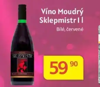 Kubík potraviny Víno Moudrý Sklepmistr 1L nabídka